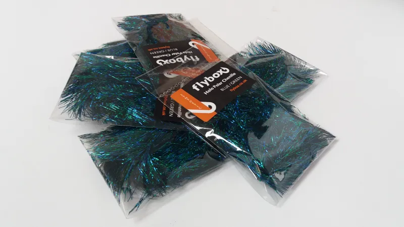 Flybox Holo Polar Chenille in Green and Blue-1